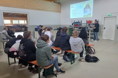 Besuch der St. Ursula Realschule Attendorn am 02.07.2024