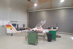 Wartungsarbeiten an unseren Flugzeugen am 23.03.2024