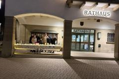 Waffelbackaktion 03.12.2025 vor dem Rathaus Attendorn