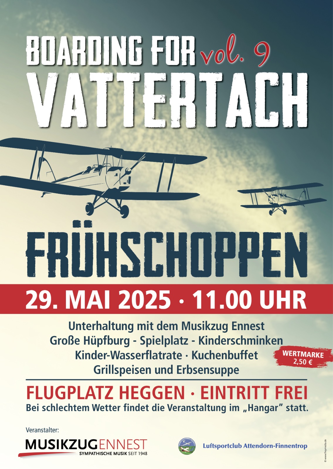 Mehr über den Artikel erfahren Boarding for Vattertach 2025